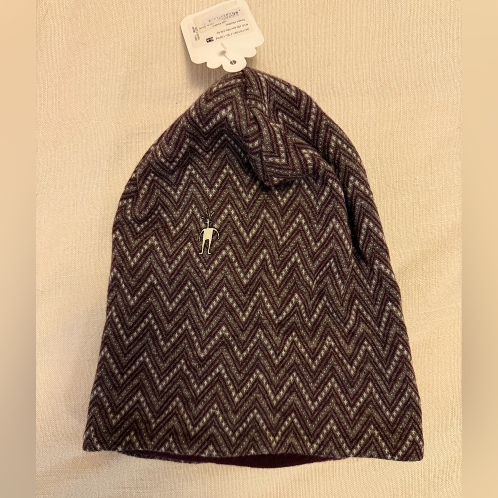 Smartwool Merino Wool zigzag beanie (new with tags)